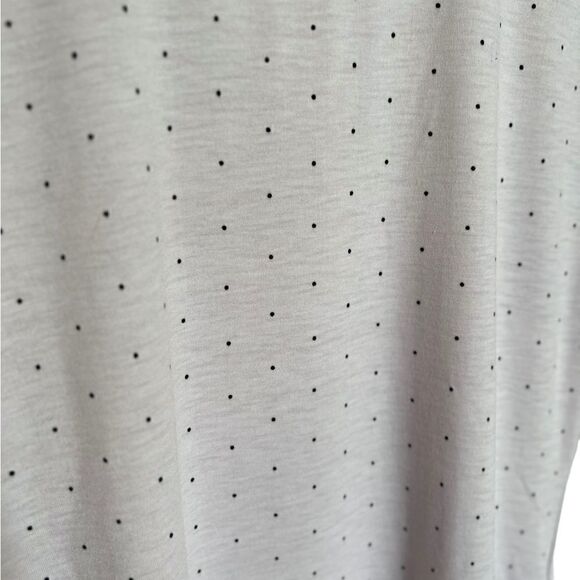 LuLaRoe Marly Lavender and Black Polka Dot Dress Size XS NWT - Picture 7 of 8